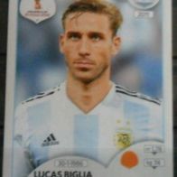 Bild 281 " Lucas Biglia " - Argentinien - Pannini Fussball WM 2018