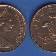 Großbritannien 2 Pence 1971 Top