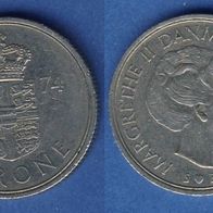 Dänemark 1 Krone 1974