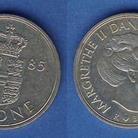 Dänemark 1 Krone 1985