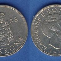 Dänemark 1 Krone 1988