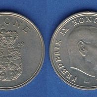 Dänemark 1 Krone 1969