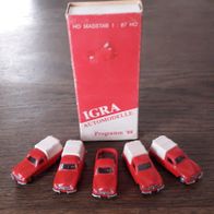 IGRA Skoda 1200 Pickup mit Plane 1952 Rot in OVP vintage