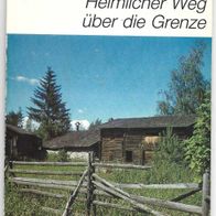 Kleines Büchlein Die Feierabendstunde Nr. 86 " Heimlicher Weg über die Grenze "