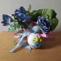 Blumenschmuck mit Vase------5/24---------Karton6