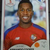 Bild 545 " Armando Cooper " - Panama - Pannini Fussball WM 2018