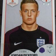 Bild 575 " Jordan Pickford " - England - Pannini Fussball WM 2018
