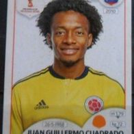 Bild 641 " Juan Guillermo Cuadrdo " - Kolumbien - Pannini Fussball WM 2018