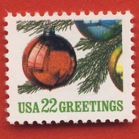 USA 1987 Mi.1958 Christbaumkugeln Postfrisch