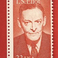 USA 1986 Mi.1851 T.S. Eliot Postfrisch