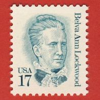 USA 1986 Mi.1839 Belva Ann Lockwood Postfrisch