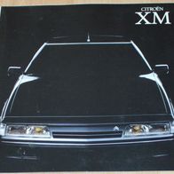 Prospekt Citroen XM 1989