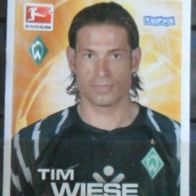 Bild 1D " Tim Wiese " Bundesliga Stars - Duplo