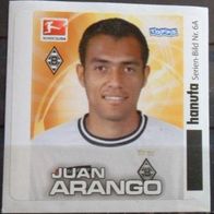 Bild 6A " Juan Arango " Bundesliga Stars - Hanuta