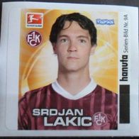 Bild 9A " Srdjan Lakic " Bundesliga Stars - Hanuta