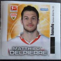 Bild 2D " Matthieu Delpierre " Bundesliga Stars - Hanuta