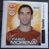 Bild 4D " Fabio Morena " Bundesliga Stars - Hanuta
