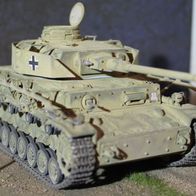 Maßstab 1:35 Tamiya Panzer IV H früh gebaut und gealtert