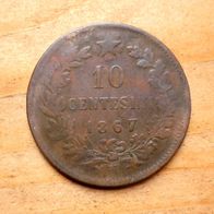 10 Centesimi 1867 Italien