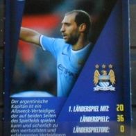 Pablo Zabaleta " Manchester City - Real Welt Fussball Stars