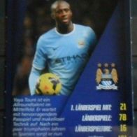 Yaya Touré " Manchester City - Real Welt Fussball Stars