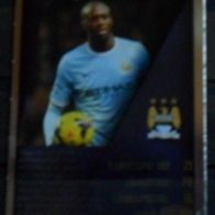 Yaya Touré " Manchester City - Real Welt Fussball Stars - Silberrand