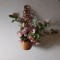 Gesteck künstlicher Blumen im Topf, Hängedekoration -----5/24------Karton 5