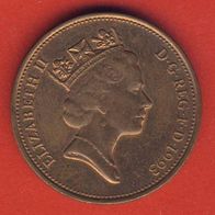 Großbritannien 2 Pence 1993