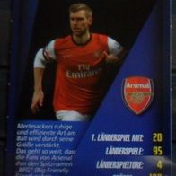 Per Mertesacker " Arsenal - Real Welt Fussball Stars