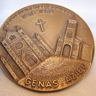 Bronze Medaille - Centenaire Des Eglises 1978 1979 - Genas Azieu * *