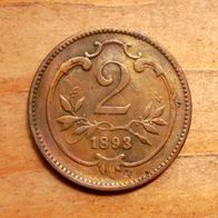 2 Heller 1893 Österreich