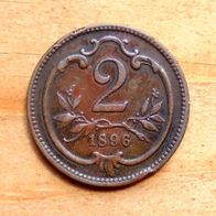 2 Heller 1896 Österreich