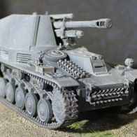 Maßstab 1:35 Tamiya Panzer II Wespe gebaut und gealtert
