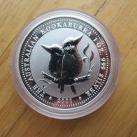 1 Unzen Münze Australien Kookaburra 2001