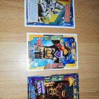 Lego Nexo Knights Trading Cards 3 Stück