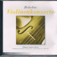 Wolfgang Amadeus Mozart - Beliebte Violinkonzerte - CD