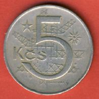 Tschechoslowakei 5 Korun 1969