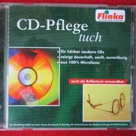 CD Pflegetuch von Flinka, neu, in CD Leerhülle, auch als Brillentuch