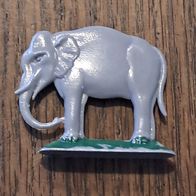 DDR Tierpark Berlin Friedrichsfelde Plastik Sammelfigur Elefant grau Vintage