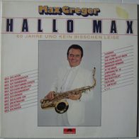 Max Greger - hallo max ! - LP - Orchester / Jazz / Saxophon- Paul Kuhn - H. Strasser