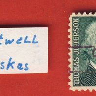 USA 1968 Mi. 940 Mit Aufdruck der Vorausentwertung BV Cantwell Alaskas