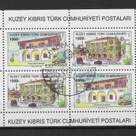 051) Türkisch-Zypern 1990 Europa/ Cept Block 8 gestempelt