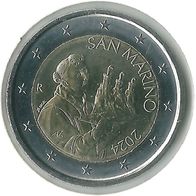 2 Euro San Marino Kursmünze 2024 (Bankfrisch aus der Rolle)