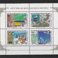 059) Türkei 1990 Post Block 29 postfrisch