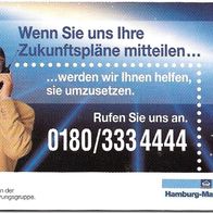 Telefonkarte S 04 von 1999 , Hamburg Mannheimer Versicherung , leer