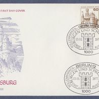 A109) Berlin FDC 1977 - MiNr. 537 AI - Burgen und Schlösser - Marksburg