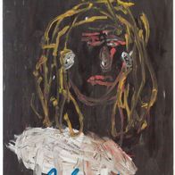 Georg Baselitz - orig. sign. Kunst-AK (7378)