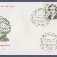 A117) Berlin FDC 1977 - MiNr. 542 - Eduard Gaertner
