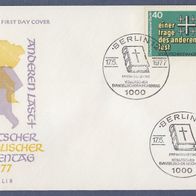 A119) Berlin FDC 1977 - MiNr. 548 - Evangelischer Kirchentag