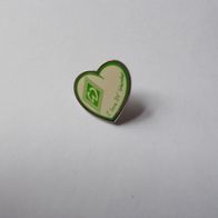 Pin Werder Bremen Herz "I love SV Werder" Fussball Bundesliga